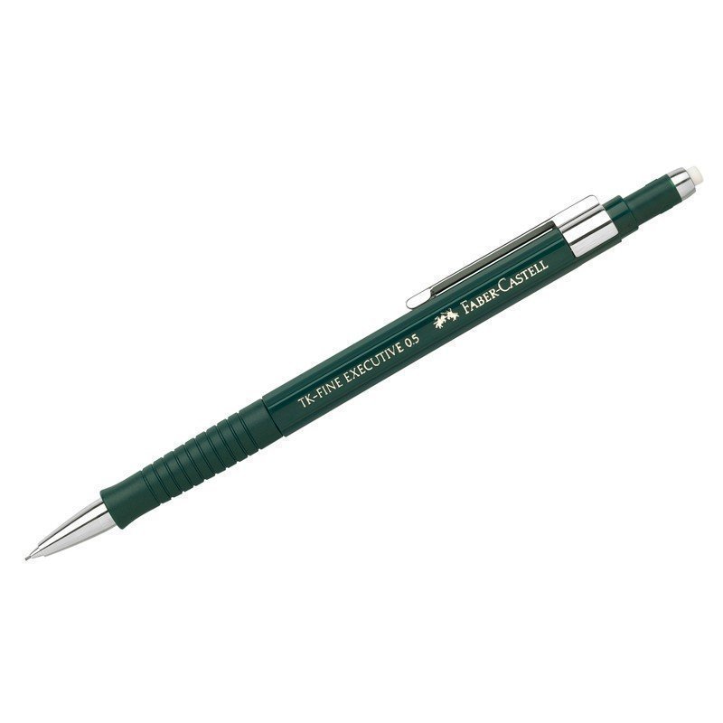 Карандаш механический Faber-Castell "TK-Fine Executive", 0,5мм, с ластиком