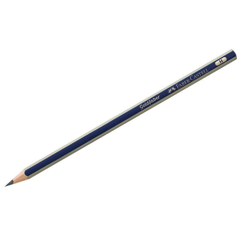 Карандаш ч/г Faber-Castell "Goldfaber 1221" H, заточен.