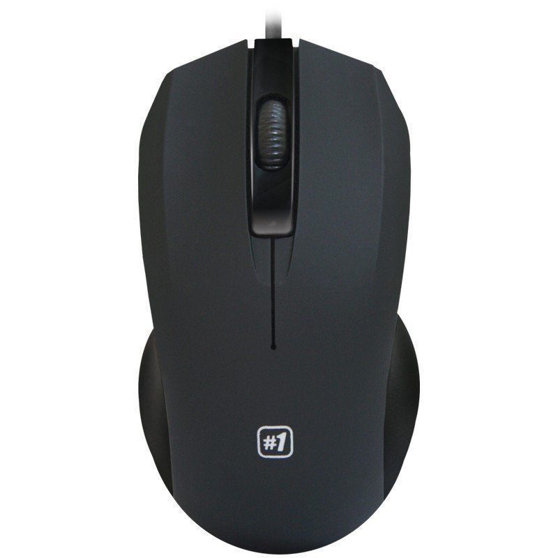 Мышь Defender MM-310, USB, черный, 2btn+Roll