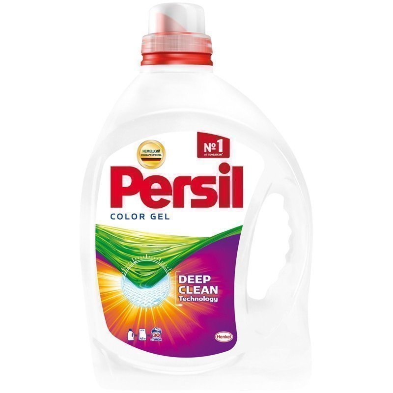 Гель для стирки Persil "Color", для цветного белья, 1,95л