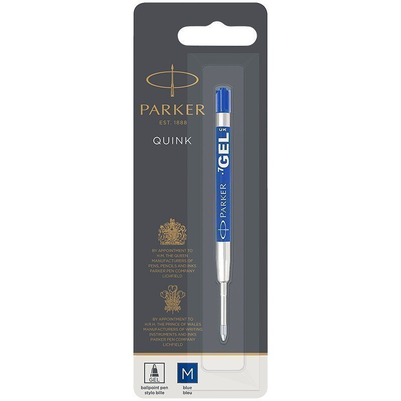 Стержень гелевый Parker "Gel Ball Point" синий, 98мм, 0,7мм, блистер
