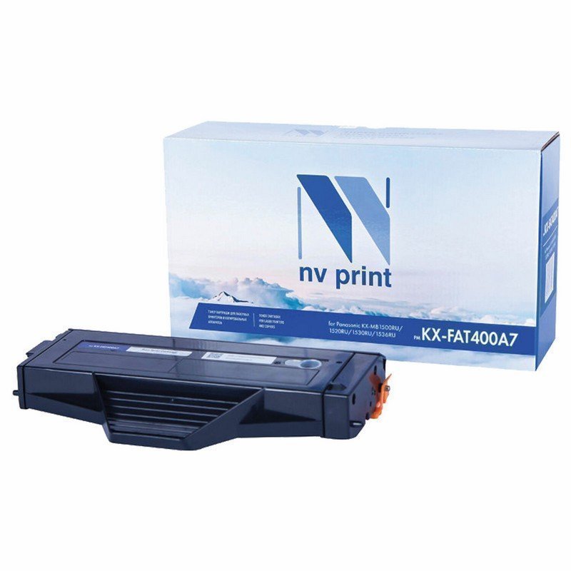 Картридж лазерный NV PRINT (NV-KX-FAT400A7) для PANASONIC KX-MB1500RU/1520RU/1536RU, ресурс 1800 страниц, NV-K