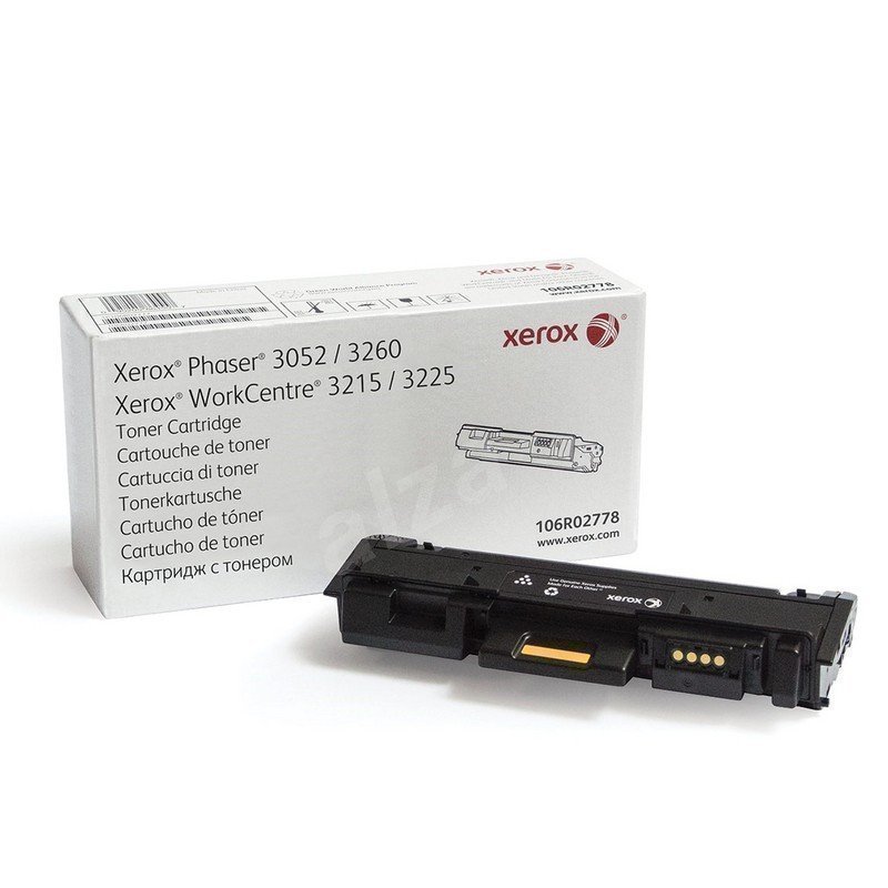 Тонер-картридж XEROX (106R02778) WC 3215/3225/Phaser 3052/3260, оригинальный, ресурс 3000 стр