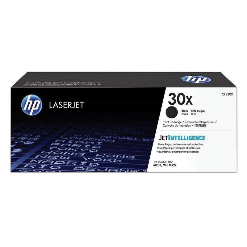 Картридж лазерный HP (CF230X) LaserJetPro M227fdw/M227sdn/M203dn/M203dw №30X, увеличенный ресурс, 3500 стр, ор