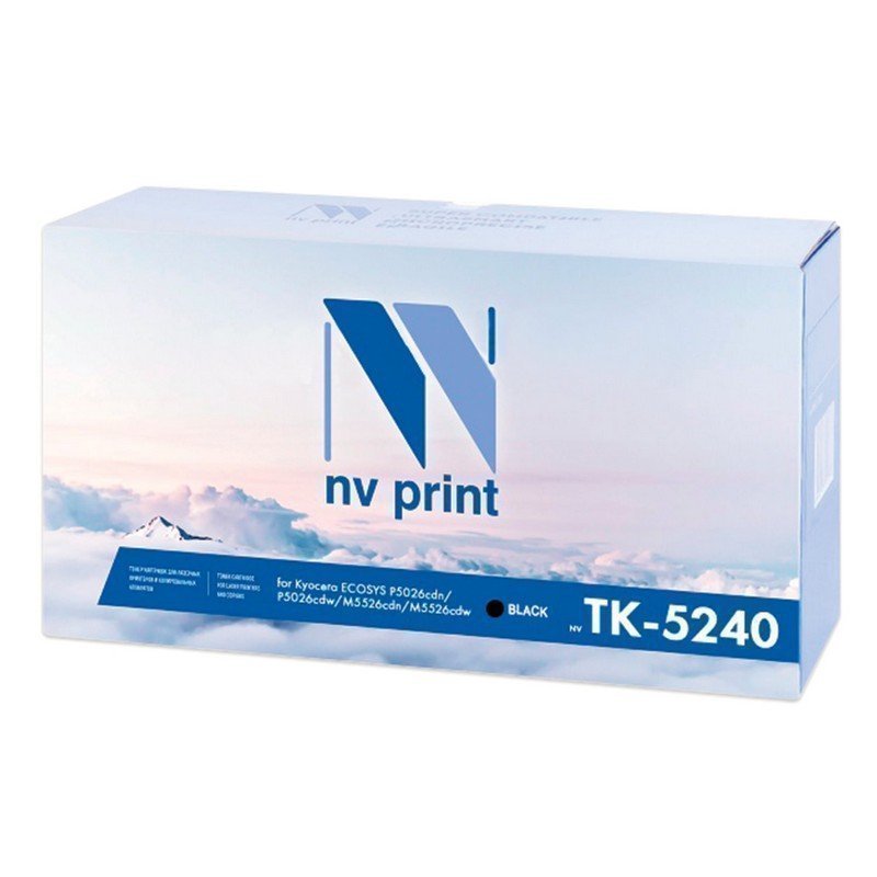 Тонер-картридж NV PRINT (NV-TK-5240K) для KYOCERA ECOSYS P5026cdn/w/M5526cdn, черный, ресурс 4000 стр