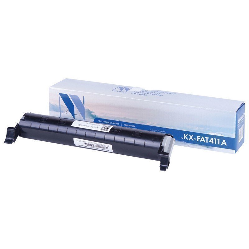Тонер-картридж NV PRINT (NV-KX-FAT411A) для PANASONIC KX-MB1900/2000/2020/2030, ресурс 2000 стр