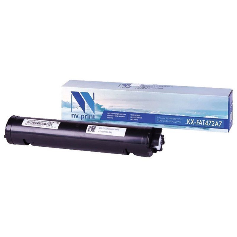 Картридж лазерный NV PRINT (NV-KX-FAT472A7) для PANASONIC KX-MB2110RU/2137RU/2177RU, ресурс 2000 страниц, NV-K