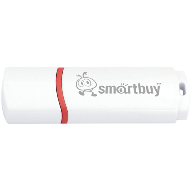Память Smart Buy USB Flash 8GB Crown белый