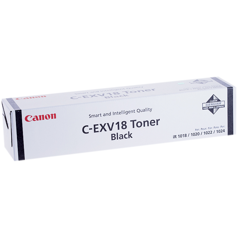 Тонер оригинальный Canon C-EXV18 черный для Canon iR-1018/1020/1022/1024 (1туба * 8,4K)