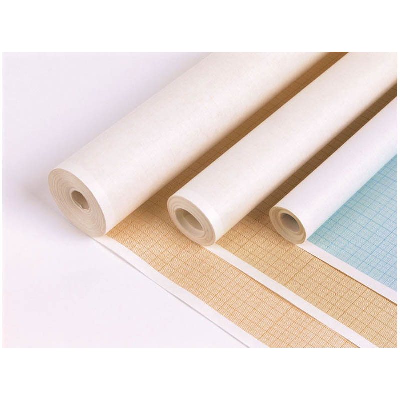 Бумага масштабно-координатная 878*10 м, оранжевая 154379