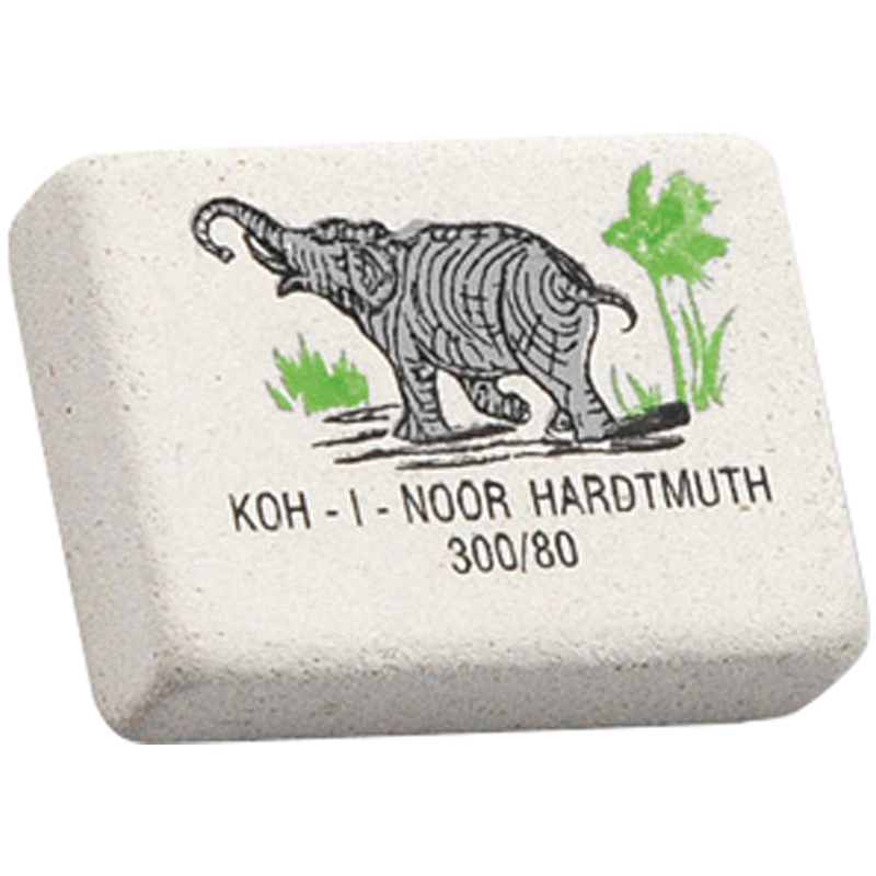 Ластик "Elephant" 300/80, каучук, 26*18*8мм