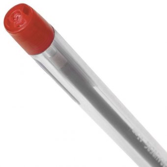 Ручка шариковая масляная BRAUBERG "Max-Oil", игольчатый узел 0,7 мм, линия 0,35 мм, красная