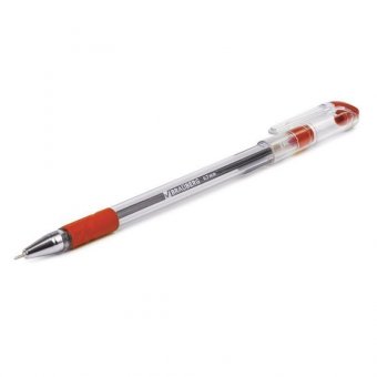 Ручка шариковая масляная BRAUBERG "Max-Oil", игольчатый узел 0,7 мм, линия 0,35 мм, красная