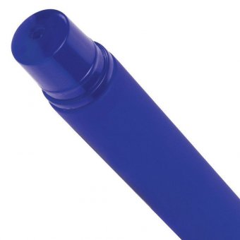 Ручка шариковая масляная BRAUBERG "Matt", корпус синий, узел 0,7 мм, линия 0,35 мм, синяя