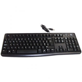 Клавиатура Logitech K120, USB, черный