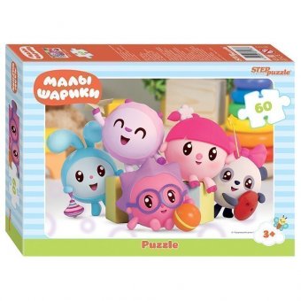 Пазл   60 эл. Step Puzzle "Малышарики"