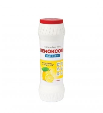 Средство чистящее OfficeClean Пемоксоль "Лимон. Сода-эффект", порошок, 400г