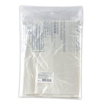 Мешки для мусора медицинские, в пачке 50 шт, класс А (белые), 80 л, 70х80 см, 15 мкм, АКВИКОМП