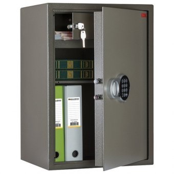 Сейф офисный AIKO "ТМ-63ТEL", 630х440х355 мм, 30 кг, электронный замок, трейзер, полка