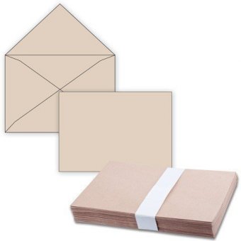 Конверты С4 (229х324 мм), без клеевого слоя, крафт, 90 г/м2, КОМПЛЕКТ 500 шт, треугольный клапан