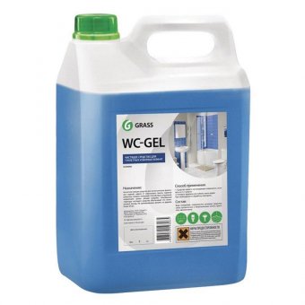 Средство для уборки сантехнических блоков 5,3 кг GRASS WS-GEL, кислотное, гель, 125203