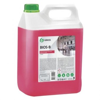 Средство моющее 5,5 кг GRASS BIOS B, для промышленного оборудования, щелочное, концентрат, 125201