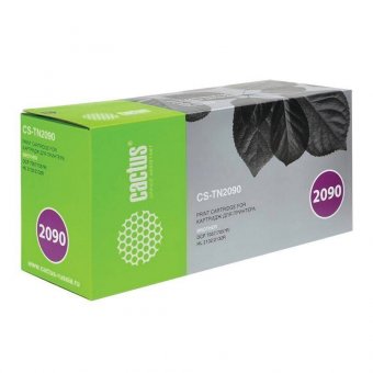 Картридж лазерный CACTUS (CS-TN2090) для BROTHER DCP-7057R, ресурс 1000 стр