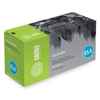 Картридж лазерный CACTUS (CS-CE285A) для HP LaserJet P1102/P1102W/M1212NF, ресурс 1600 стр, CS-CE285AS