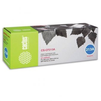 Картридж лазерный CACTUS (CS-CF213A) для HP LaserJet Pro 200 M276n/M276nw, пурпур, ресурс 1800 стр