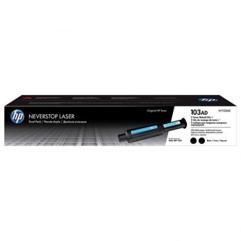 Заправочный комплект HP (W1103AD) Neverstop Laser 1000a/1000w/1200a/1200w,КОМПЛЕКТ 2 шт, оригинальный