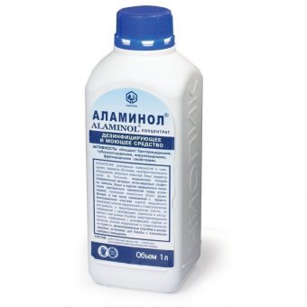 Средство дезинфицирующее 1 л, АЛАМИНОЛ, концентрат