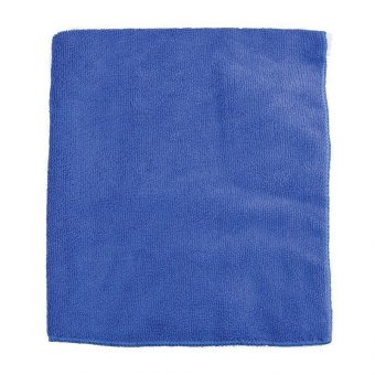 Тряпки для мытья пола, КОМПЛЕКТ 3 шт, микрофибра, 50х60 см, синие, ОФИСМАГ, 603945