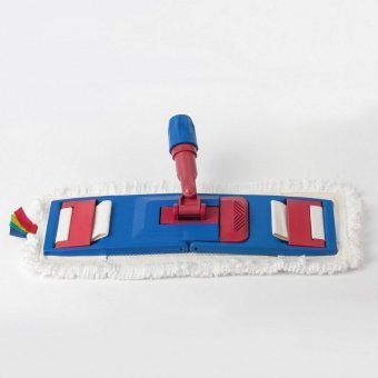 Насадка МОП плоская для швабры/держателя 40 см, уши/карманы (ТИП У/К), петлевая микрофибра, ЛАЙМА EXPERT, 6053