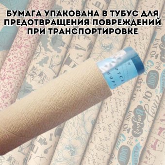 Бумага упаковочная подарочная, в рулонах, глянцевая, 2 листа 0,7х1 м, рисунок мужской ассорти