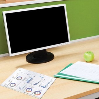 Папки-файлы перфорированные ЭКОНОМ, А4, STAFF, комплект 100 шт, апельсиновая корка, 25 мкм, 226828