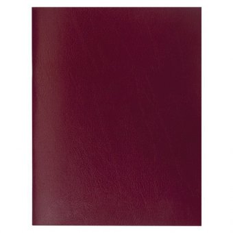 Тетрадь бумвинил, А4, 96 л, скоба, офсет №1, клетка, STAFF, БОРДОВЫЙ, 403420
