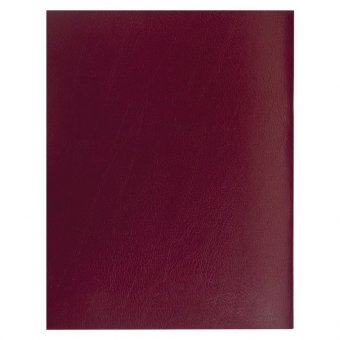 Тетрадь бумвинил, А4, 96 л, скоба, офсет №1, клетка, STAFF, БОРДОВЫЙ, 403420