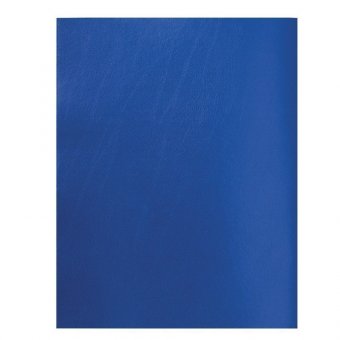 Тетрадь бумвинил, А4, 96 л, скоба, офсет №2 ЭКОНОМ, клетка, STAFF, СИНИЙ, 403408