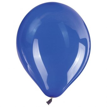 Шары воздушные ЗОЛОТАЯ СКАЗКА, 10" (25 см), КОМПЛЕКТ 50 штук, синие, пакет, 104999