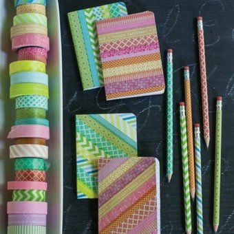 Клейкие WASHI-ленты для декора с фольгой "ЧЕРНОЕ ЗОЛОТО", 15 мм х 3 м, 7 шт, рисовая бумага, ОСТРОВ СОКРОВИЩ, 