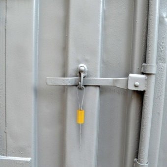 Пломбы металлические тросовые, диаметр 1,8 мм, длина 300 мм, КОМПЛЕКТ 10 шт