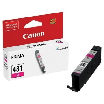 Картридж струйный CANON (CLI-481M) для PIXMA TS704 / TS6140, пурпурный, ресурс 236 страниц, оригинальный, 2099