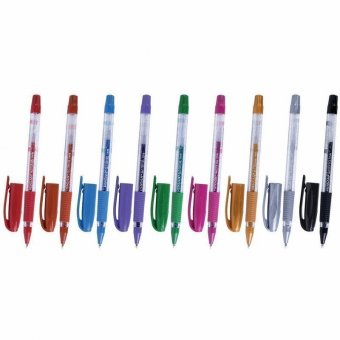 Ручка гелевая PENSAN "Glitter Gel", АССОРТИ, чернила с блестками, узел 1 мм, линия письма 0,5 мм, дисплей, 228
