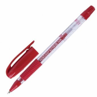 Ручка гелевая PENSAN "Glitter Gel", АССОРТИ, чернила с блестками, узел 1 мм, линия письма 0,5 мм, дисплей, 228