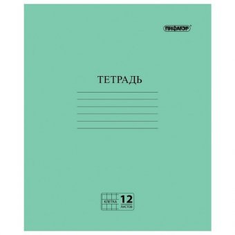 Тетрадь 12 л ПИФАГОР клетка с полями