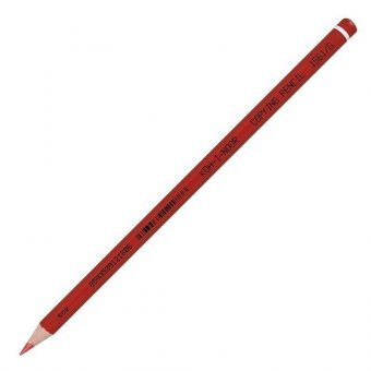 Карандаш химический KOH-I-NOOR, КРАСНЫЙ, 1 шт, грифель 3 мм, длина 175 мм, 156100G004KS