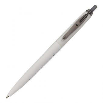 Ручка шариковая масляная автоматическая BRAUBERG "Sky White", СИНЯЯ, клип ассорти, узел 0,7 мм, линия письма 0