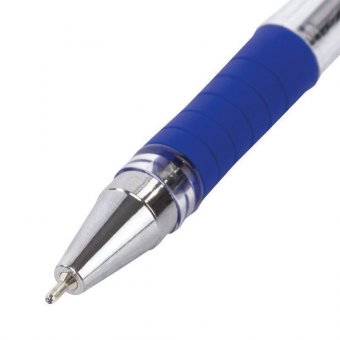 Ручка шариковая масляная с грипом BRAUBERG "Model-XL" ORIGINAL, СИНЯЯ, узел 0,7 мм, линия письма 0,35 мм, 1432