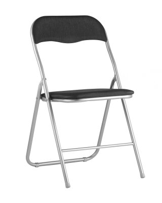 Складной стул для дома и офиса Luxury Gift, черный