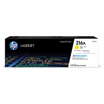 Картридж лазерный HP (W2412A) 216A для HP Color LaserJet M182n/M183fw, желтый, оригинальный, ресурс 850 страни